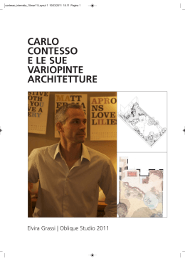 Carlo Contesso - Oblique Studio