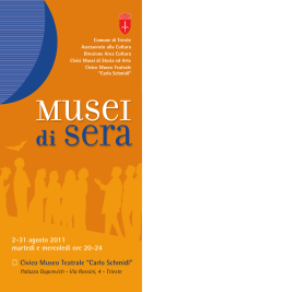 Musei di sera - lacollina.org