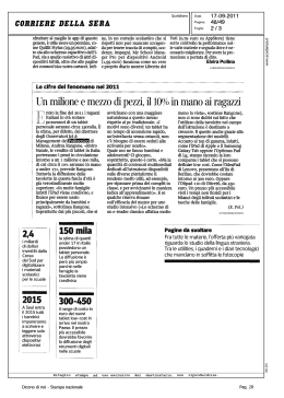 corri ere della sera - Polo territoriale di Como