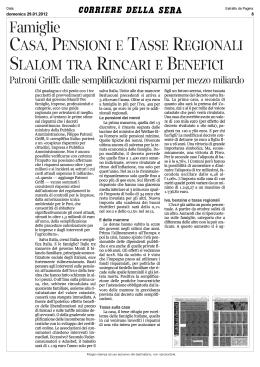 corri ere della sera