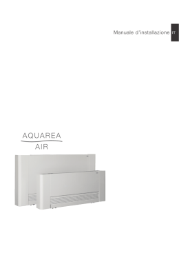 Manuale d`installazione