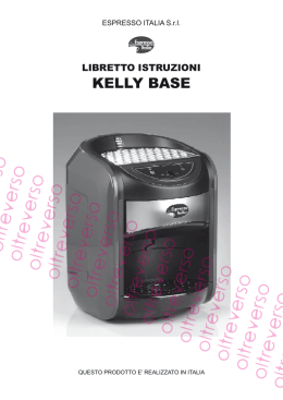 Scarica qui il MANUALE DI ISTRUZIONI