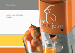 Macchina Spremiagrumi Oranfresh