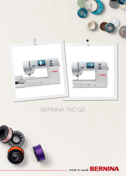 Manuale - Bernina