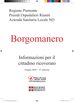Borgomanero - ASL Novara