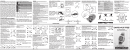 MANUALE D`ISTRUZIONE