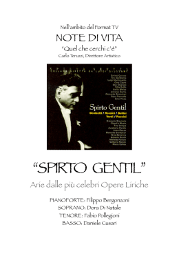 Scarica il Libretto delle Opere - Dignitatis Personae