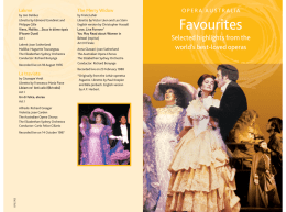 OA Favourites Booklet