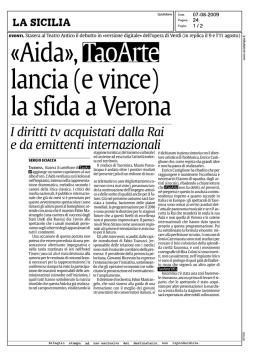 la sicilia - Taormina Arte