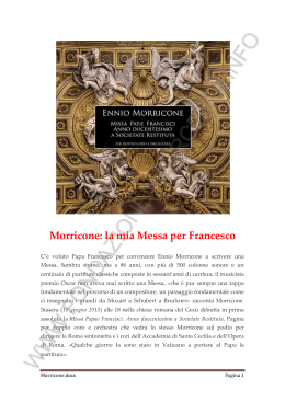 Morricone - Fondazione Prospero Intorcetta