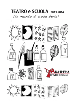 TEATRO e SCUOLA 2013-2014