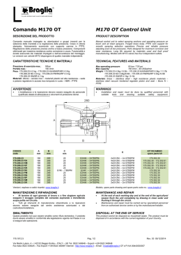 manuale d`uso
