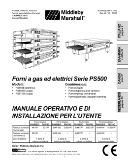 MANUALE OPERATIVO E DI INSTALLAZIONE PER L`UTENTE