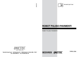 robot pulisci pavimenti