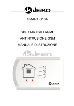 Smart G10A User Manual V1.4 1ita