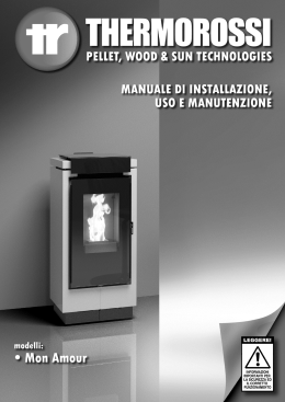 Manuale d`installazione, uso e manutenzione