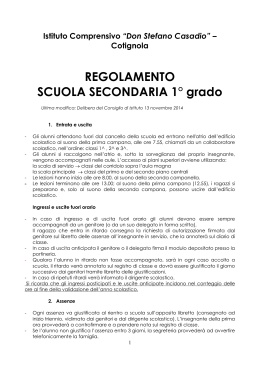 IC Cotignola REGOLAMENTO SECONDARIA 1