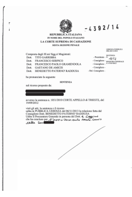 7-4592114 - Il Quotidiano Giuridico