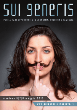 Scarica Libretto programma sui generis