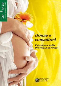 Donne e consultori - Provincia di Prato