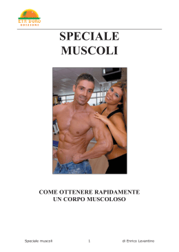 speciale muscoli