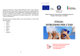 italia: istruzioni per l`uso