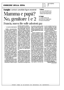 Mamma e pap&agrave;? - Medicina e Persona