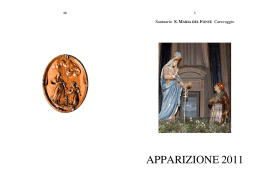 Scarica il libretto dell`Apparizione 2011