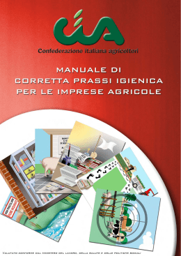 Manuale di Corretta Prassi Igienica per le Imprese Agricole