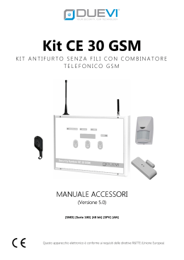 [ITA] KIT CE30-GSM Manuale v5-0