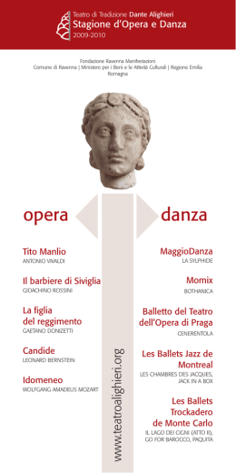 opera danza - Hotel Ravenna