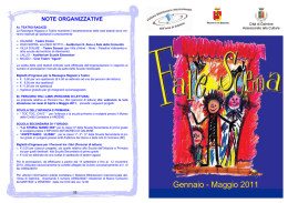 libretto fare scena 2011.pub - Sistema Bibliotecario dell`Area Nord