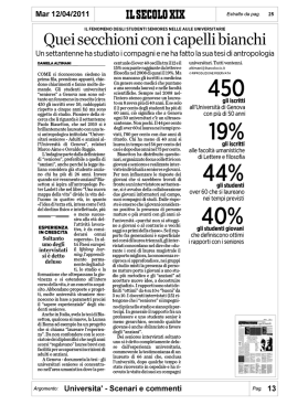 Quei secchioni con i capelli bianchi