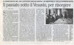 Il Mattino, 2001