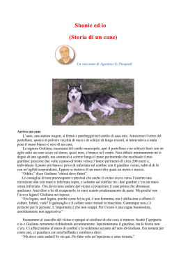 Shonie ed io (Storia di un cane)