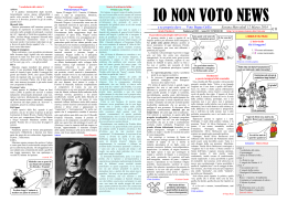 Numero 81 - IO NON VOTO NEWS
