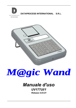 Manuale d`uso