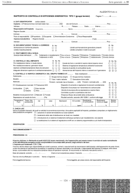 Allegato II - Rapporto di controllo di efficienza