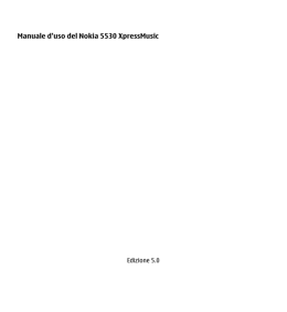 Manuale d`uso