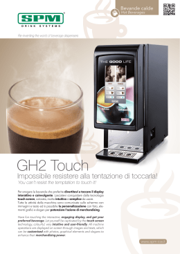 GH2 Touch - SPM Drink Systems