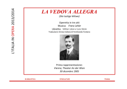 LA VEDOVA ALLEGRA