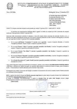 Comunicazione sciopero famiglie Montegrotto 12-01