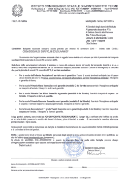 Comunicazione sciopero famiglie del 13-11-15