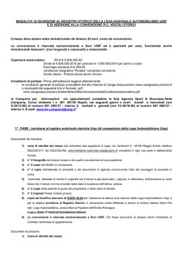 Scarica la Procedura