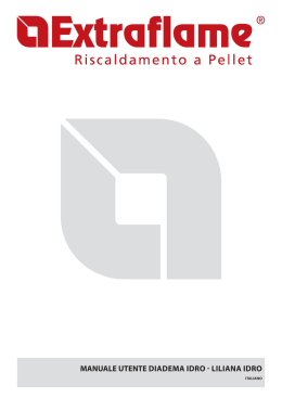 MANUALE UTENTE DiADEMA iDro - LiLiANA iDro