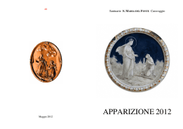 Scarica il libretto dell`Apparizione 2012