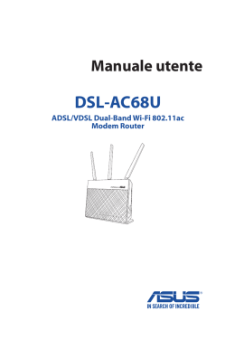 Manuale utente DSL-AC68U