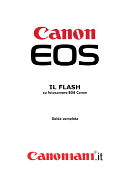 Il flash su fotocamere EOS Canon