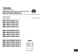 Manuale dell`utilizzatore