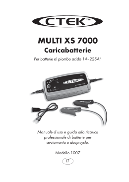 Manuale Multi XS 7000